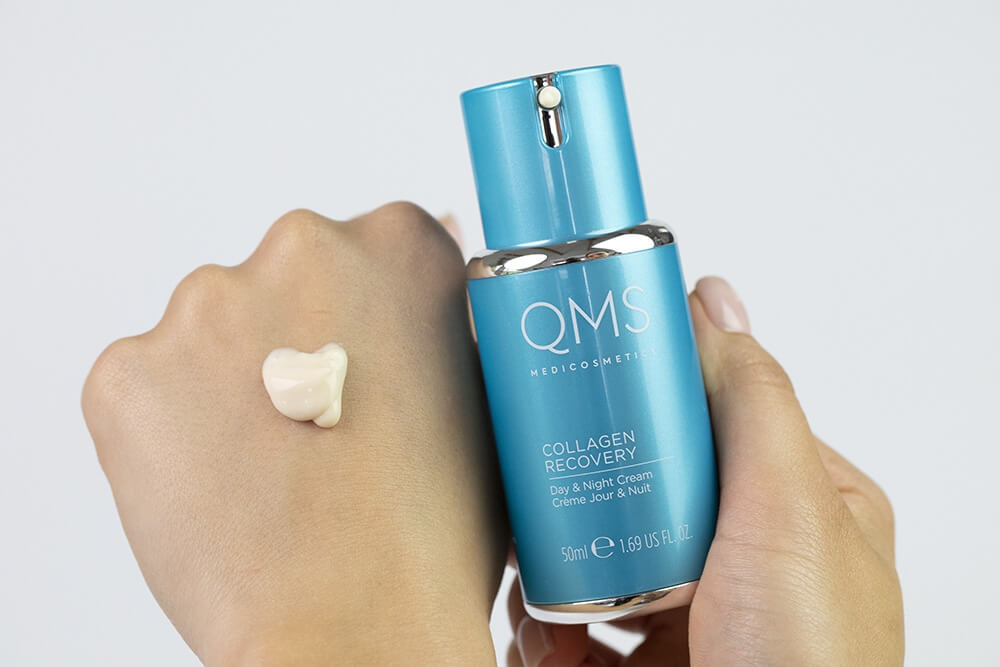 QMS Derma Expert Collagen Skin Recovery Cream Kolagenowy krem poprawiający gęstość skóry z peptydami 50 ml