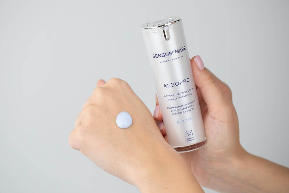 Sensum Mare AlgoPro Supreme Recovery Serum With Triple Peptide Wysoce zaawansowane serum przeciwzmarszczkowe z potrójnym peptydem 4,5% 30 ml