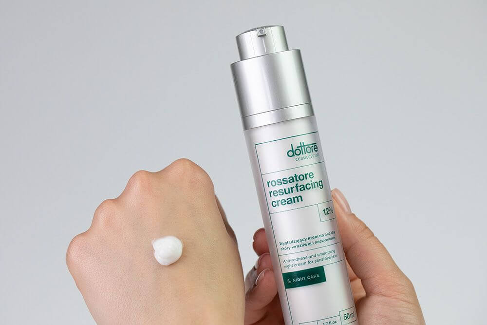 Dottore Rossatore Resurfacing Cream Wygładzający krem na noc do cery naczyniowej i wrażliwej 50 ml