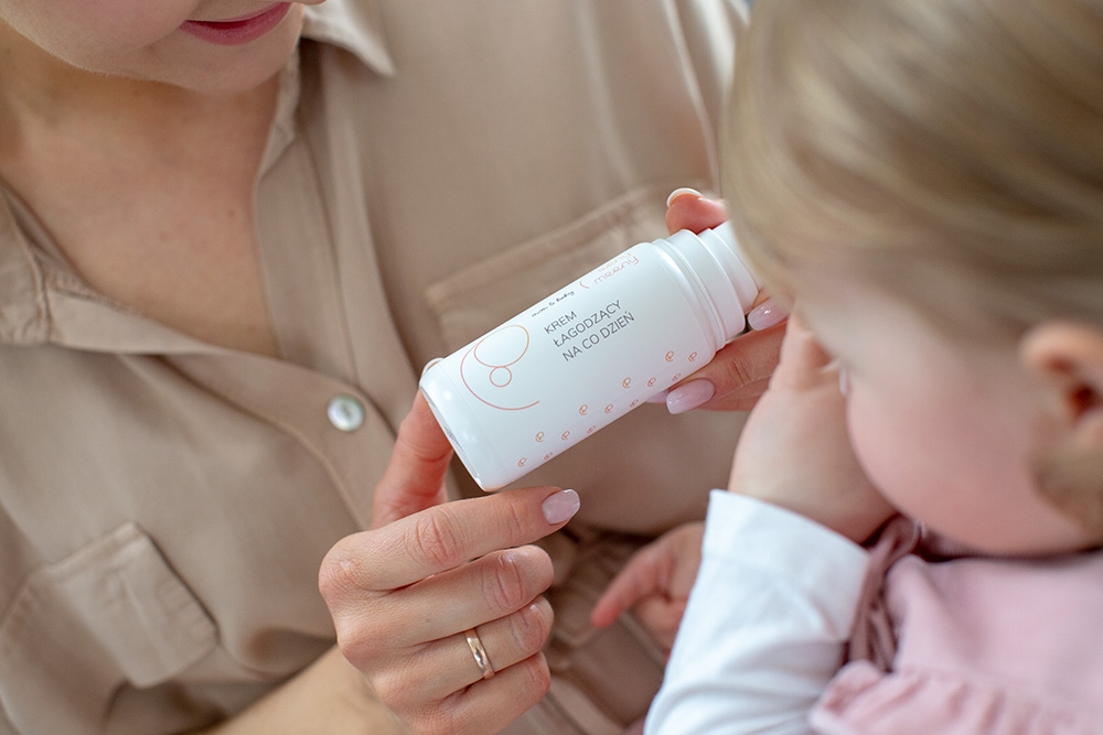 Eeny meeny Krem Łagodzący Na Co Dzień Idealny pod makijaż mamy jak i pielęgnacji ciała niemowlęcia 50 ml