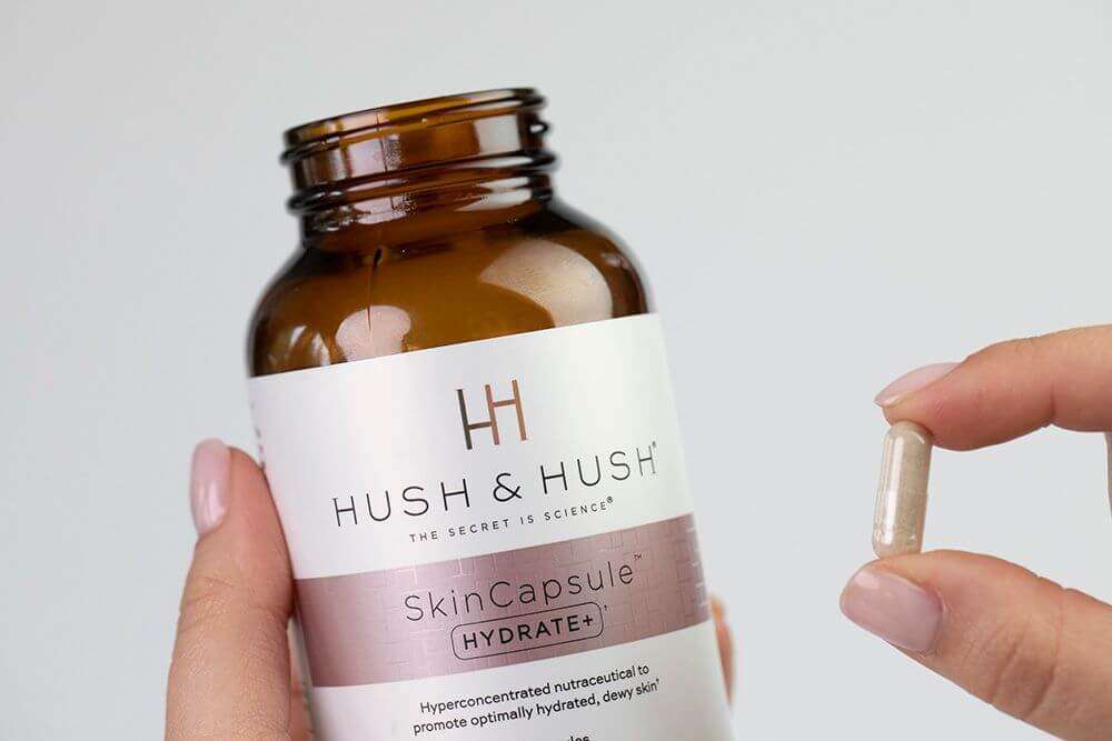 Hush and Hush Skin Capsule Hydrate+ Nawilżenie i wygładzenie 60 kaps.