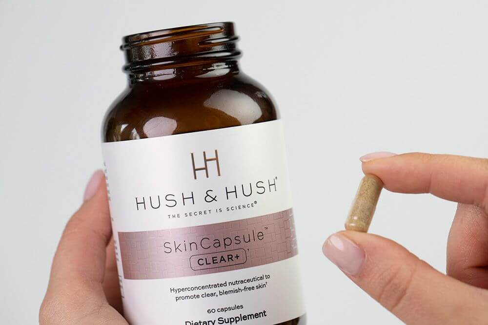 Hush and Hush Skin Capsule Clear+ Czysta cera 60 kaps.