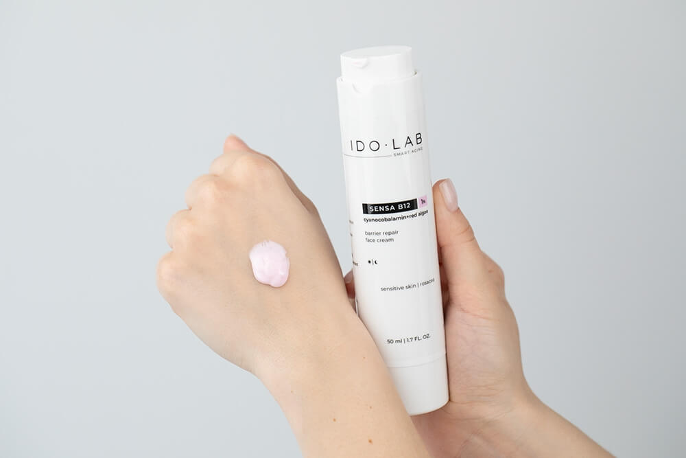 Ido Lab Sensa B12 Barrier Repair Face Cream Krem naprawczo-regeneracyjny dla cery wrażliwej 50 ml