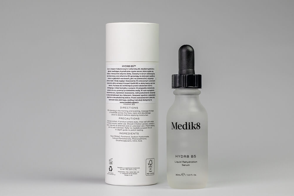 Medik8 Hydr8 B5 Serum z kwasem hialuronowym i pantenolem 30 ml