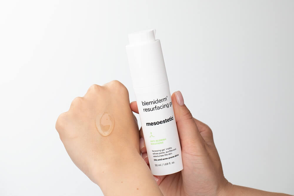 Mesoestetic Blemiderm Resurfacing Gel Żel złuszczający dla skóry tłustej, trądzikowej 50 ml