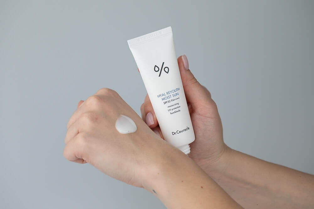 Dr Ceuracle Hyal Reyouth Moist Sun SPF 50/PA ++++ Krem ochronny 50 ml