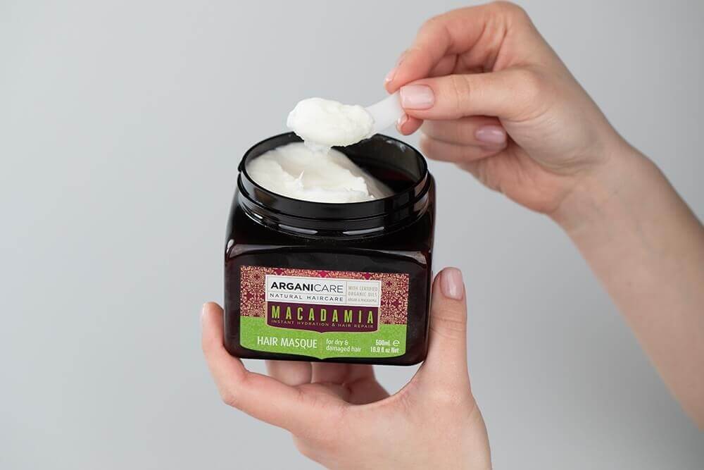 Arganicare Macadamia Hair Masque Maska nawilżająca do suchych i zniszczonych włosów 500 ml