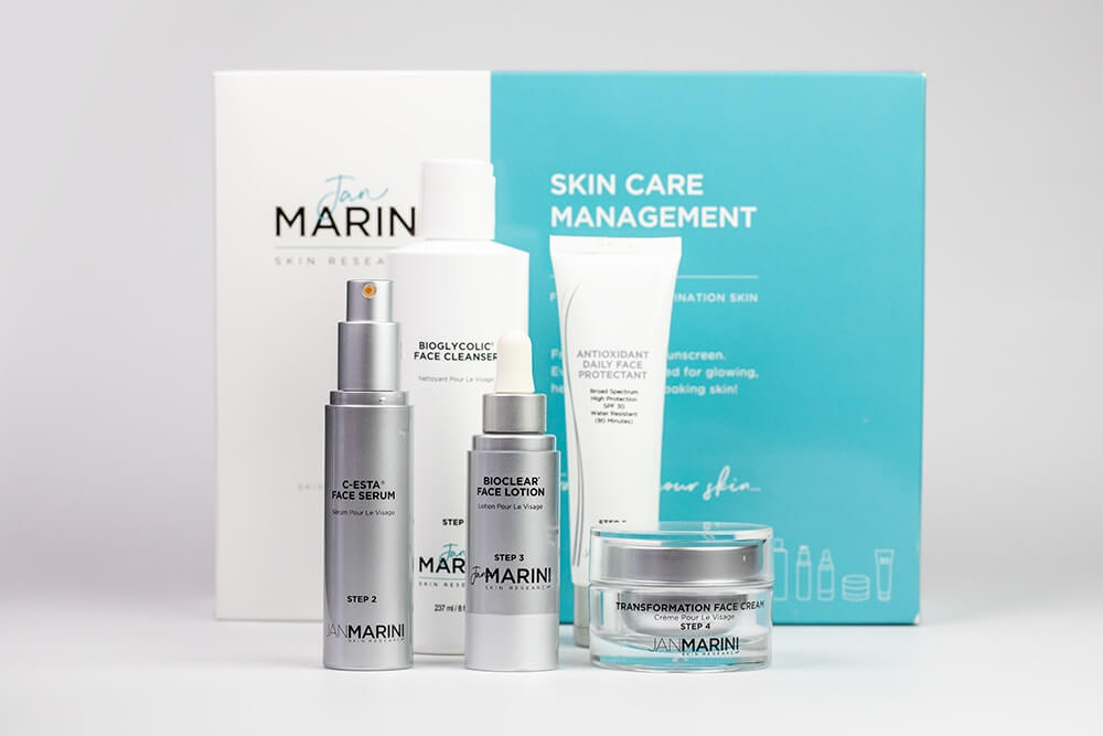 Jan Marini Skin Care Management System ZESTAW Przeciwzmarszczkowy dla skóry normalnej i mieszanej 1 szt