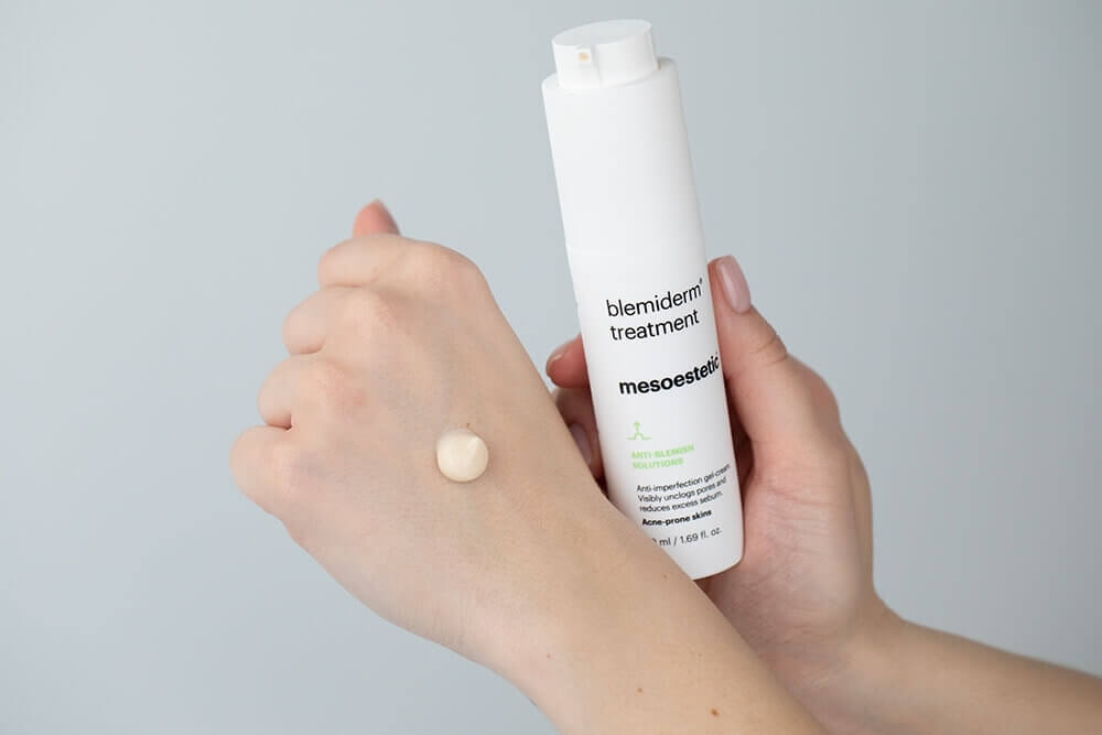 Mesoestetic Blemiderm Treatment Żel-krem na noc do skóry tłustej i trądzikowej 50 ml