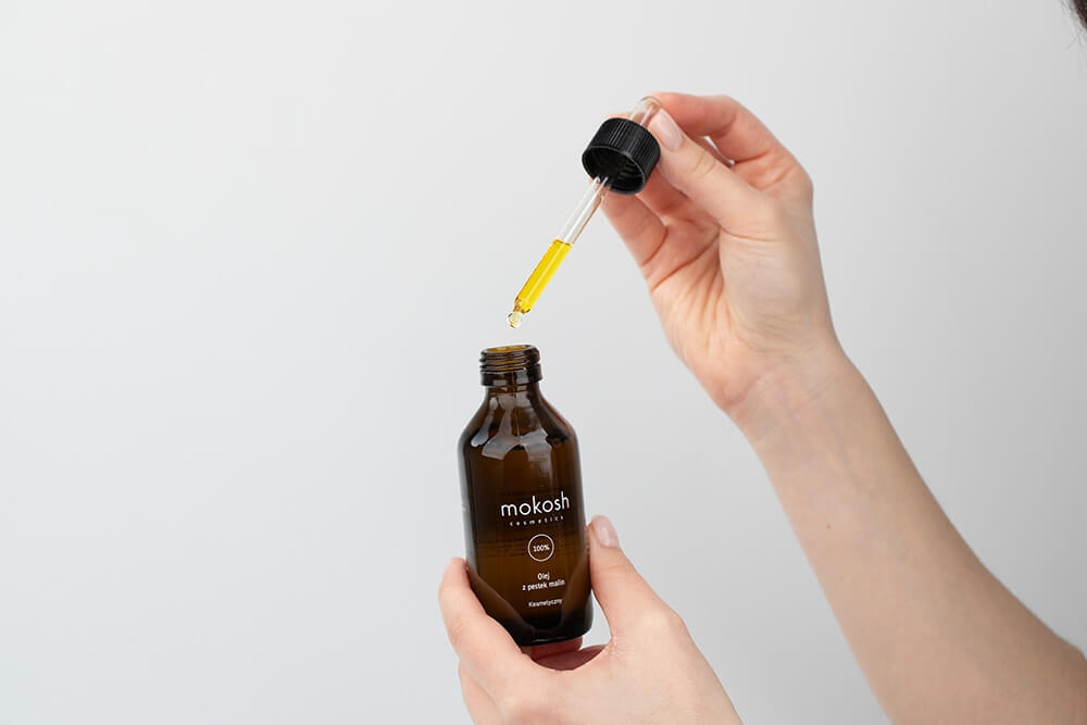 Mokosh Cosmetic Raspberry Seed Oil Olej z pestek malin Bio, nierafinowany, kosmetyczny 100 ml