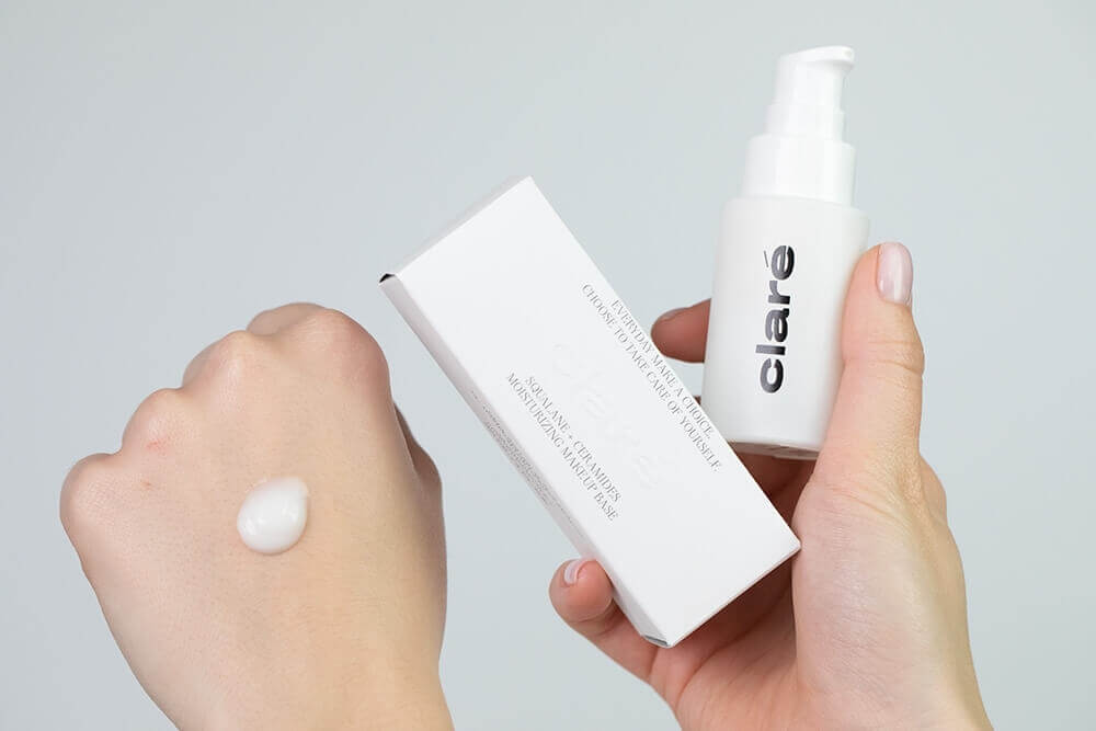 Clare Ceramides + Squalane Moisturising Make Up Base Nawilżająca baza pod podkład 30 ml