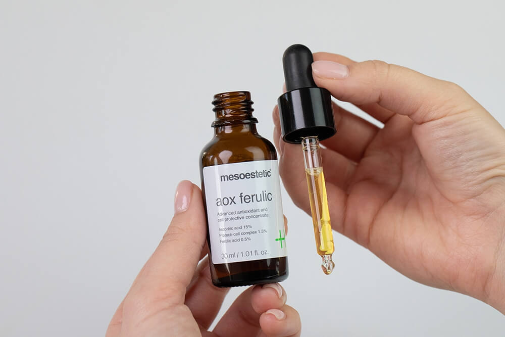 Mesoestetic AOX Ferulic Antyoksydacyjne serum z witaminą C 30 ml