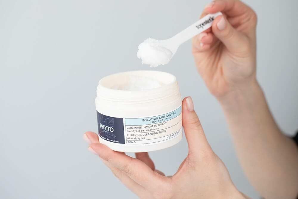 Phyto Scalp Solution Purifying Cleansing Scrub Oczyszczający peeling myjący z solą morską 200 g