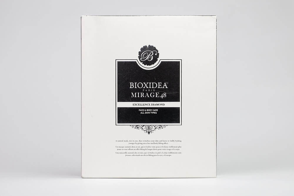 Bioxidea Mirage 48 Excellence Diamond ZESTAW Maska na twarz nawilżająco - kojąca 3 szt.