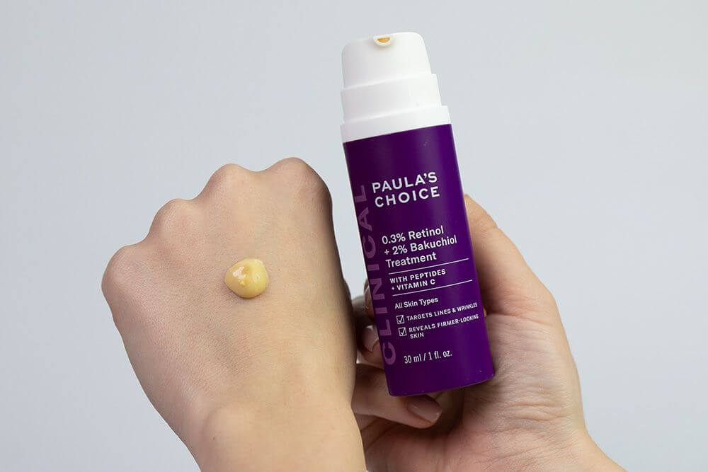 Paulas Choice 0.3% Retinol + 2% Bakuchiol Treatment Krem z retinolem o potrójnym działaniu przeciwzmarszczkowym 30 ml