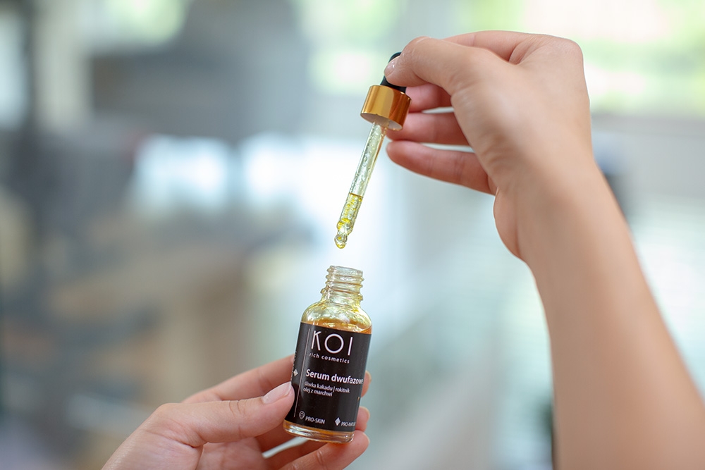 Koi Serum Dwufazowe Śliwka kakadu, rokitnik, skwalan 30 ml