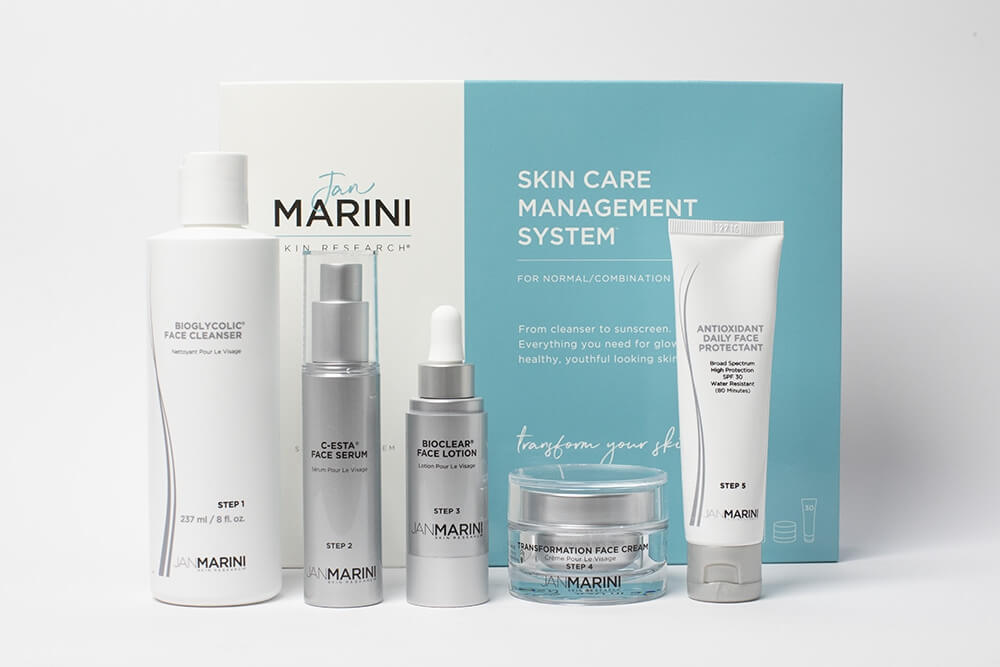 Jan Marini Skin Care Management System ZESTAW Przeciwzmarszczkowy dla skóry normalnej i mieszanej 1 szt