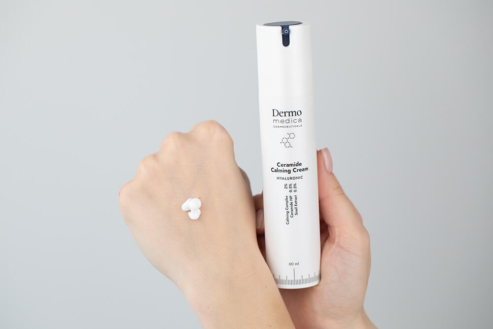 Dermomedica Ceramide Calming Cream Krem odżywczo - kojący, opracowany specjalnie dla osób z wrażliwą, suchą i podrażnioną skórą 60 ml