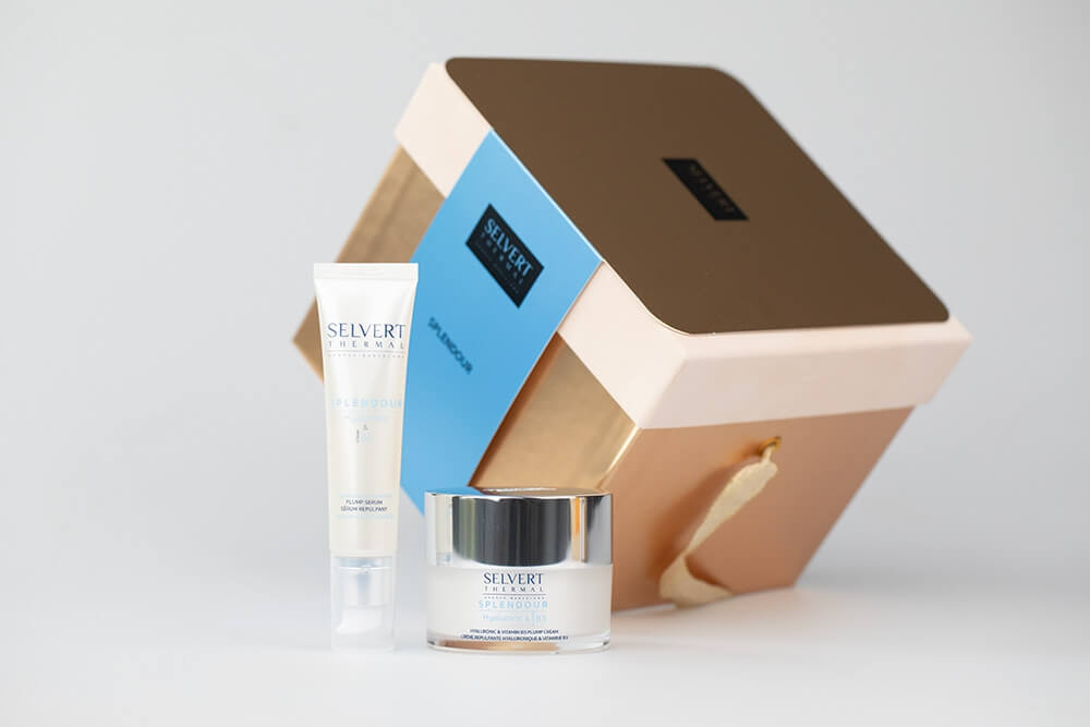 Selvert Thermal Splendour Coffret ZESTAW Krem wypełniający zmarszczki 50 ml + Serum wypełniające zmarszczki 30 ml