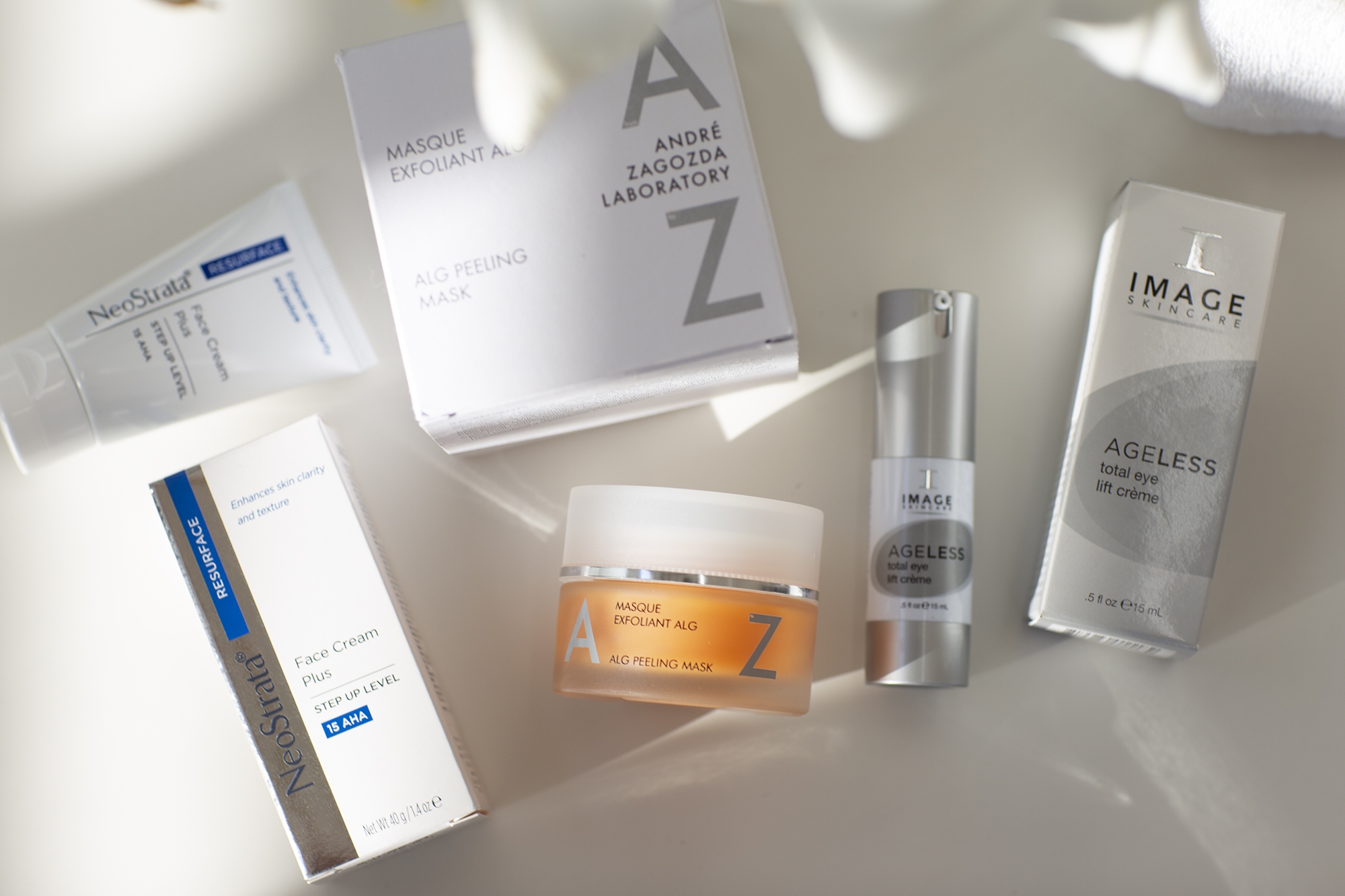 Image Skincare Total Eye Lift Creme Liftingujący krem pod oczy z kwasem glikolowym 15 mlNeoStrata Face Cream Plus Krem do twarzy z kwasem glikolowym 40 g