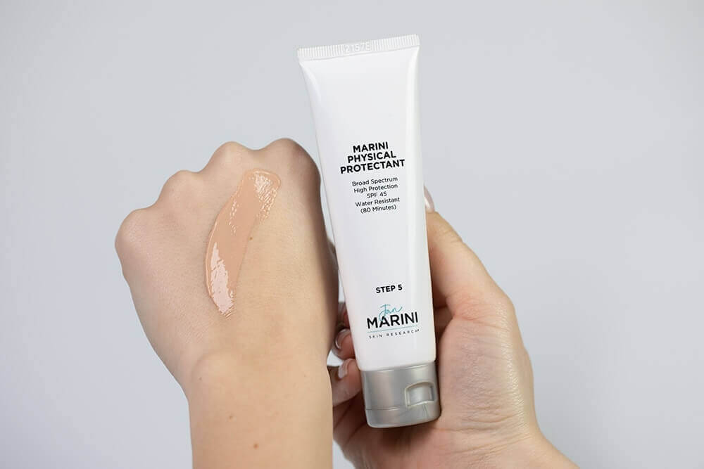 Jan Marini Marini Physical Protectant Tinted SPF 45 Light To Medium Krem ochronny koloryzujący (kolor średni) 57 g