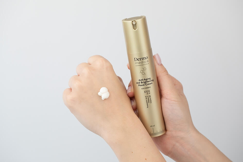 Dermomedica Anti - Aging and Brightening Hand Cream Krem do rąk o właściwościach przeciwstarzeniowych i rozjaśniających 60 ml