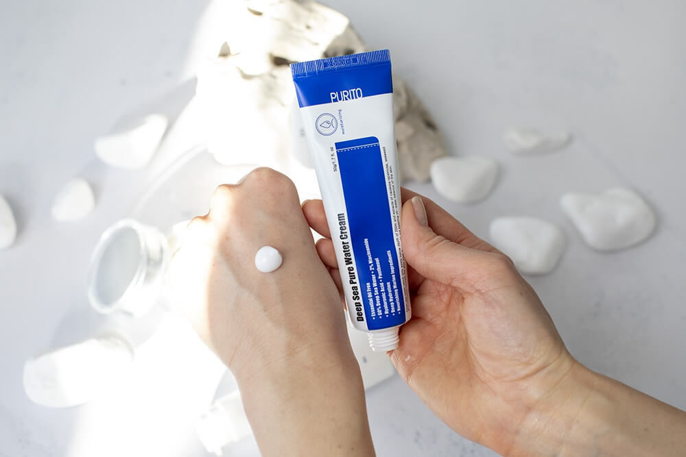 Purito Deep Sea Pure Water Cream Nawilżający krem na bazie wody morskiej 50 ml