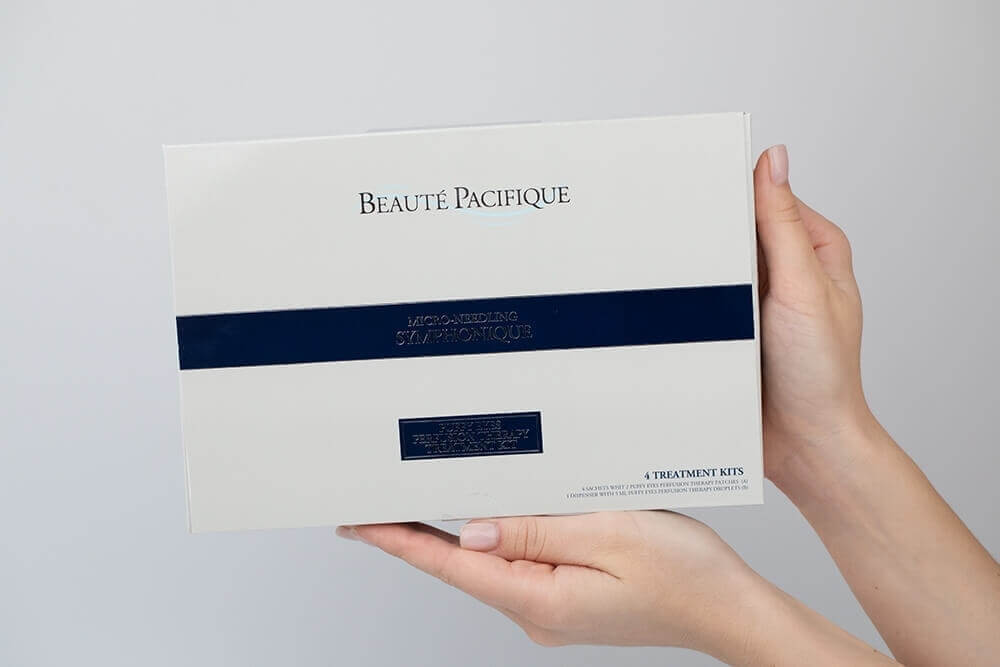 Beaute Pacifique Symphonique Micro Needling Eye Patches x 4 Mikroigłowe płatki przeciwobrzękowe pod oczy 4 szt.