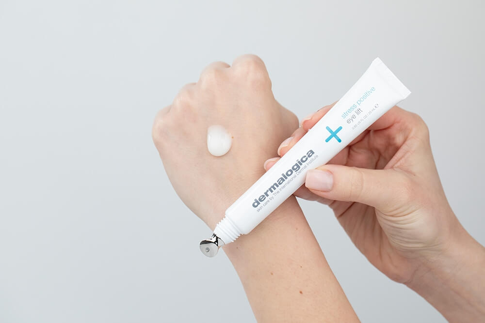 Dermalogica Stress Positive Eye Lift Kremowo – żelowa aktywna maska redukująca obrzęki i opuchnięcia w okolicy oczu 25 ml