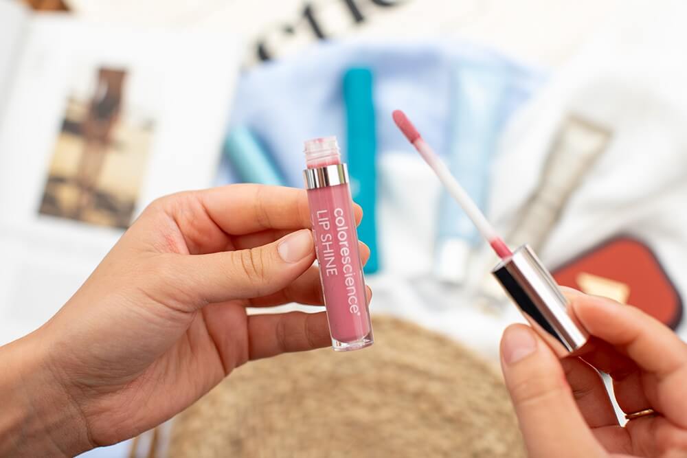 Colorescience Lip Shine SPF 35 Błyszczyk ochronny do ust (kolor Pink) 4 ml