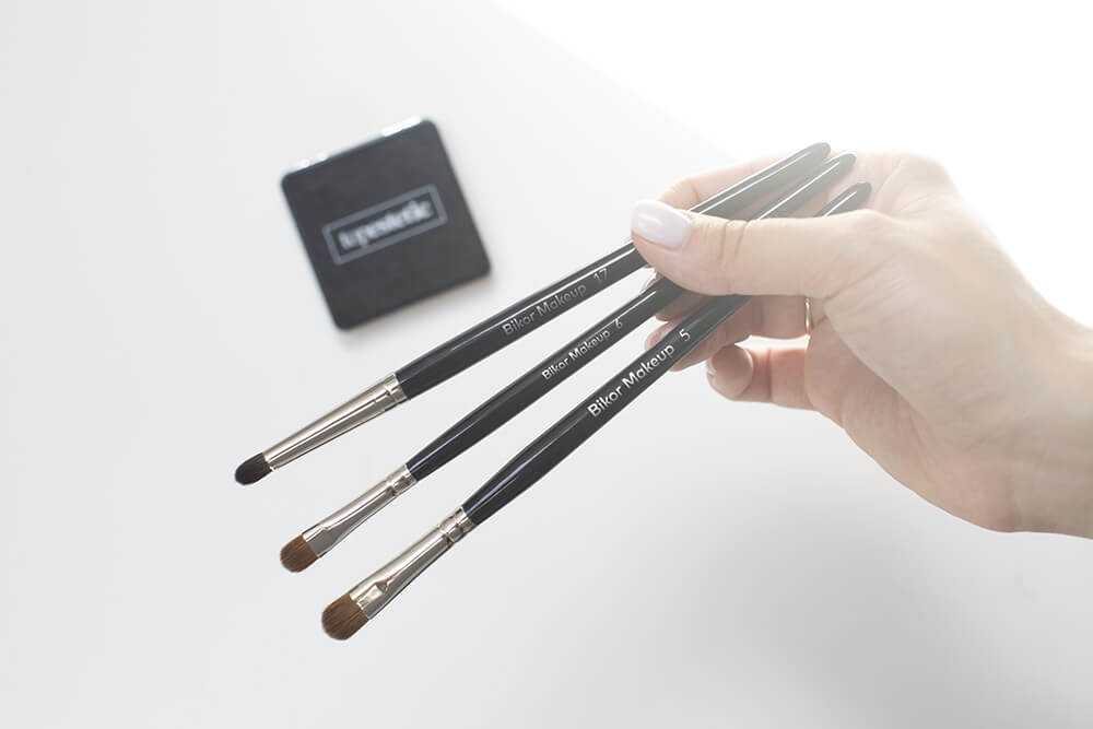 Bikor Bikor Pro Brush N°17 Eyeshadows Okrągły pędzel do rozcierania cieni 1 sztBikor Bikor Pro Brush N°6 Pędzel do cieniBikor Bikor Pro Brush N°5 Pędzel do cieni, pudru i korektora