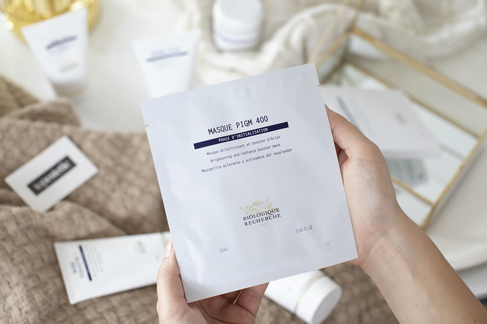 Biologique Recherche Masque PIGM 400 Maska rozjaśniająca 4 szt.