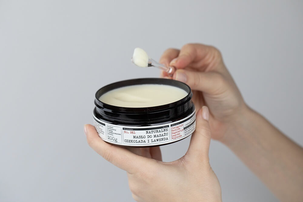 Bosqie Natural Body Butter No.261 Naturalne masło do masażu - czekolada i lawenda 200 g