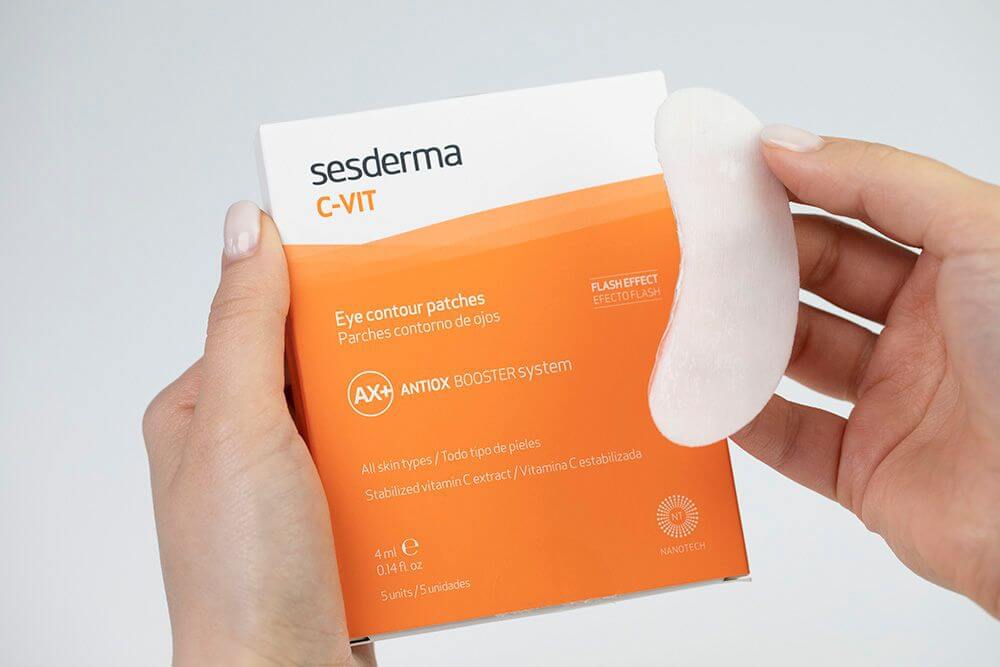 Sesderma C-VIT Eye Contour Patches Płatki pod oczy 5x4 ml