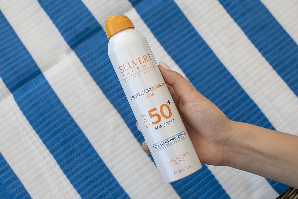 Selvert Thermal Protector Barrier Spray SPF 50+ Sun Sport Spray z barierą ochronną SPF50+ 200 ml