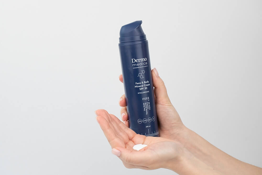 Dermomedica Face and Body Mineral Cream SPF 30 Krem do twarzy i ciała 200 ml