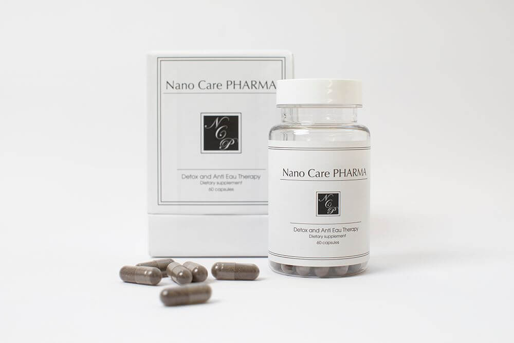 Nano Care Pharma Detox and Anti Eau Therapy Detoks i terapia antycellulitowa 60 kaps.