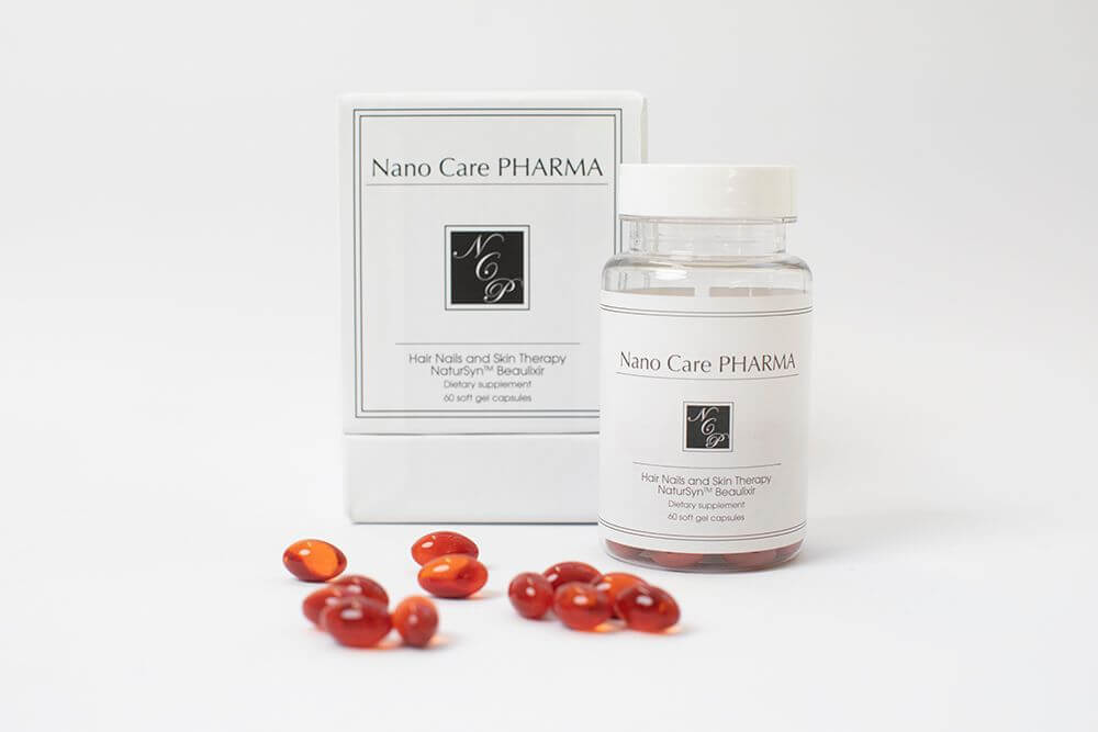Nano Care Pharma Hair Nails and Skin Therapy Terapia Włosy, Skóra, Paznokcie 60 kaps.