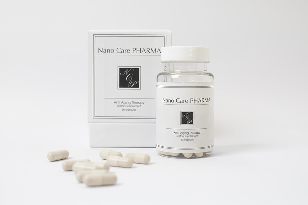 Nano Care Pharma Anti Aging Therapy Terapia przeciwstarzeniowa 60 kaps.