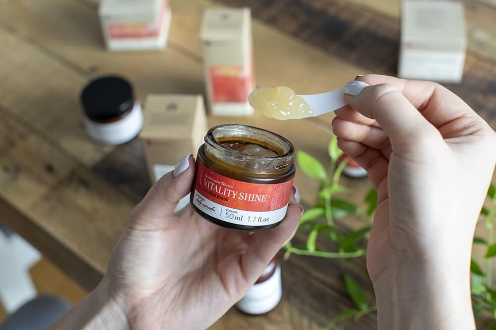 Phenome Vitality Shine Mousse Mask Rozświetlająca maska żelowa 50 ml
