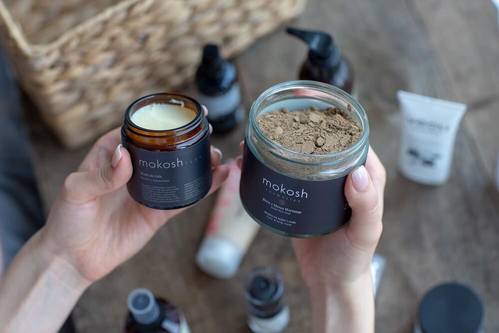 Mokosh Icon Masło Do Ciała Masło wanilia z tymiankiem 120 mlMokosh Dead Sea Mud Face & Body Mask Błoto z morza martwego, maska na twarz i ciało 250 ml