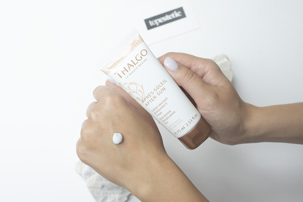 Thalgo Sun Repair Cream Mask Regenerująca maska-krem po opalaniu - twarz i dekolt 50 ml