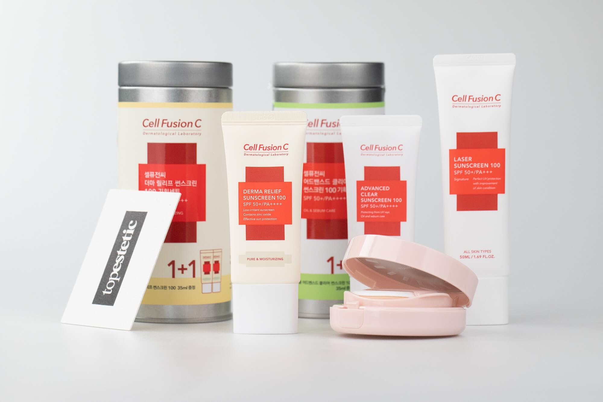 Rozświetlenie skóry kosmetykami Cell Fusion C Radiance Vita