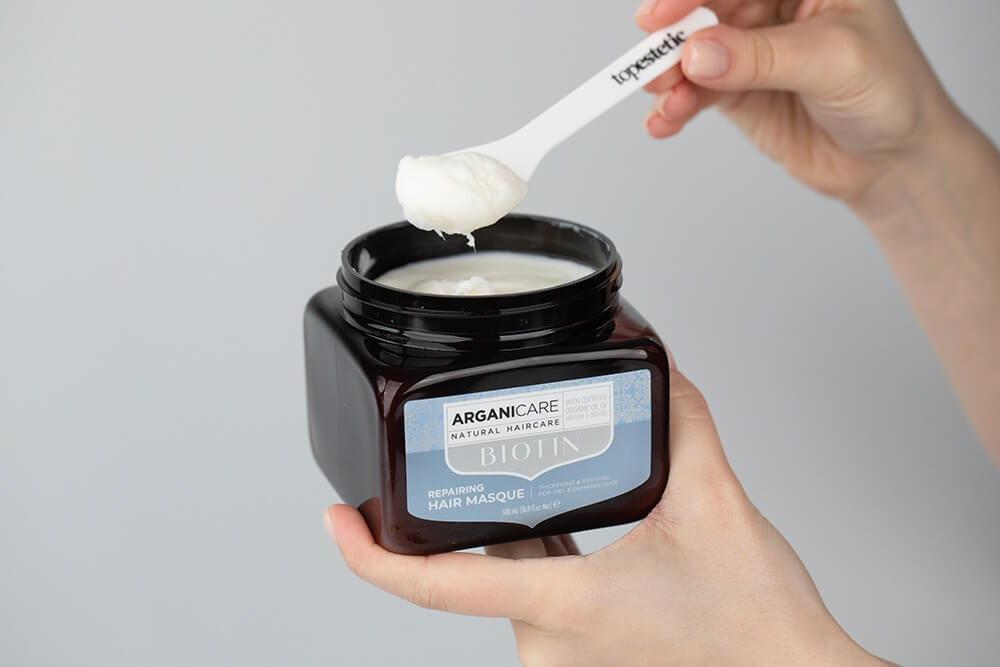 Arganicare Biotin Repairing Mask Maska regenerująca z biotyną 500 ml