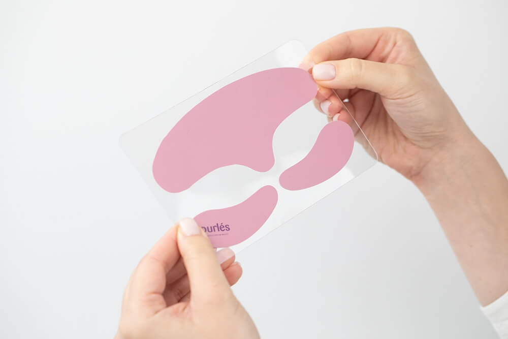 Purles Reusable Silicone Eye Patches Silikonowe płatki pod oczy i na czoło 1 szt