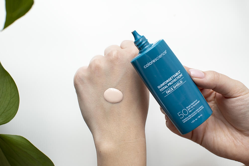 Colorescience Sunforgettable Total Protection Face Shield SPF 50 Minerały w emulsji do twarzy ( kolor Classic ) 55 ml