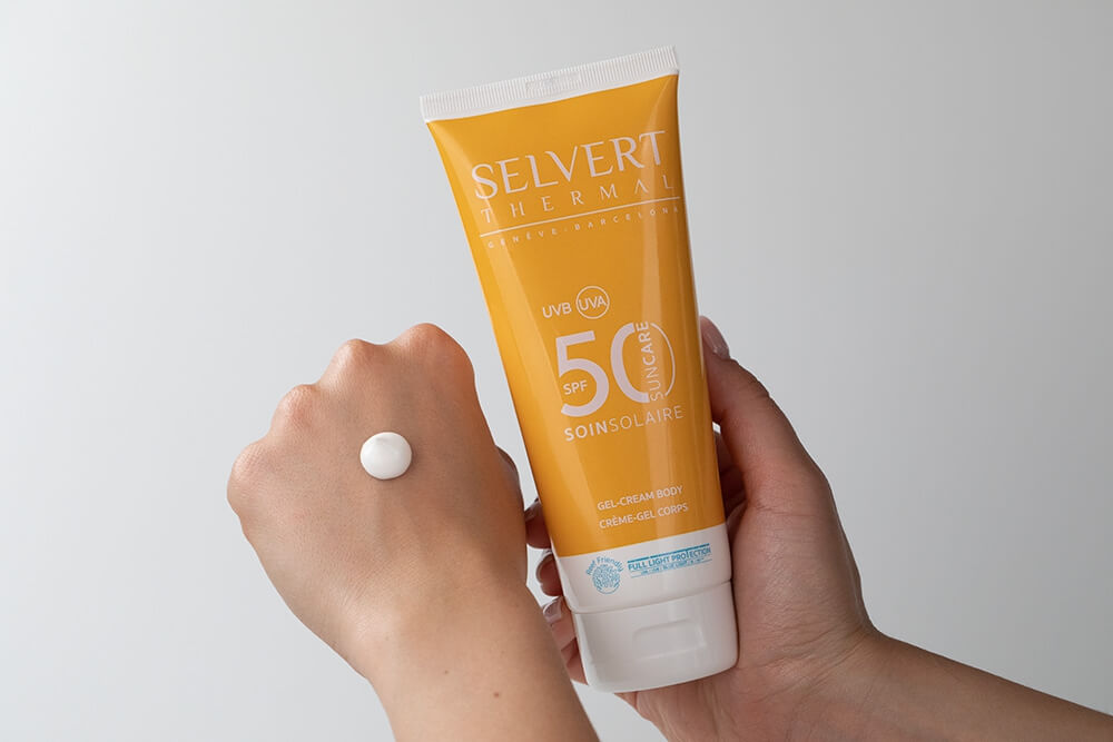 Selvert Thermal Gel-Cream Body SPF 50 Żel-krem do ciała z barierą ochronną 200ml