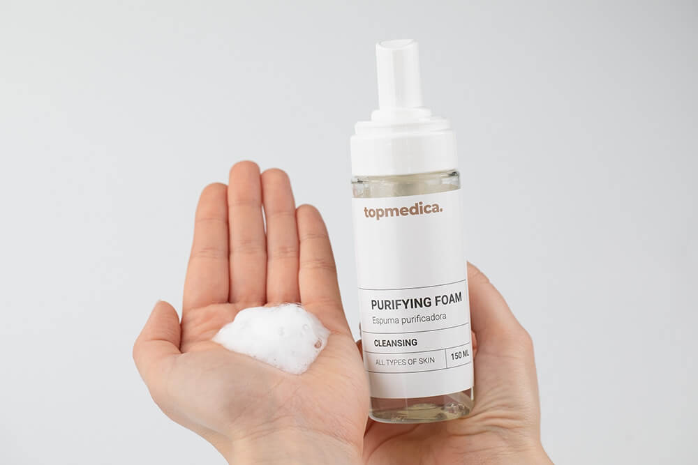 topmedica Purifying Foam Łagodna pianka oczyszczająca z wyciągiem z bawełny nordyckiej 150 ml