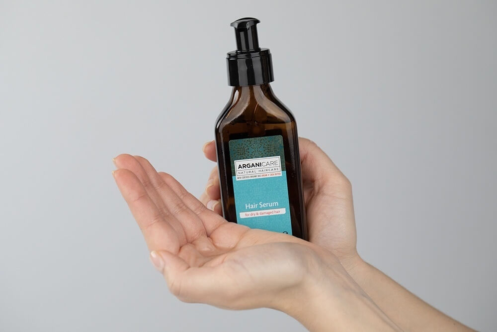 Arganicare Hair Serum For Dry Hair Serum do włosów suchych i zniszczonych z masłem Shea 100 ml