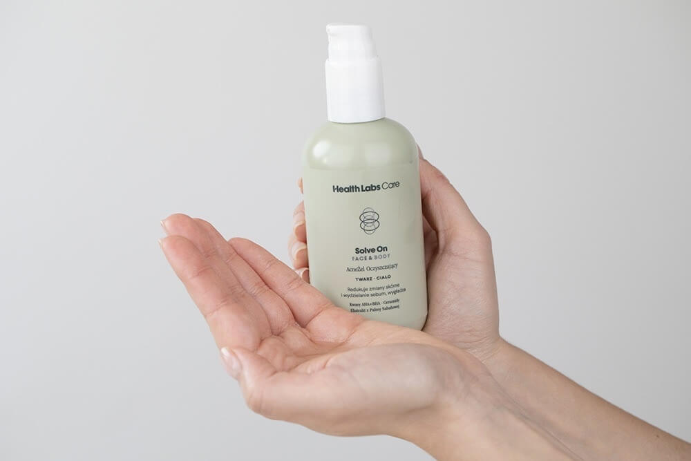 Health Labs Care Solve On Face And Body AcneŻel Żel oczyszczający 200 ml